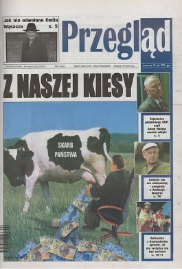 Okładka Tygodnika Przegląd 4/2000