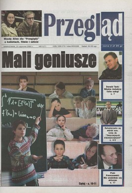 Okładka Tygodnika Przegląd 5/2000