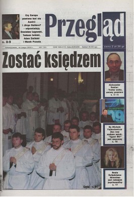 Okładka Tygodnika Przegląd 07/2000