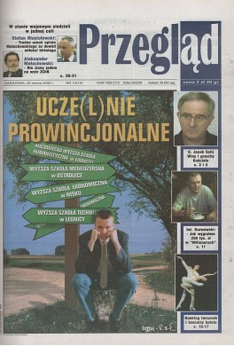 Okładka Tygodnika Przegląd 12/2000