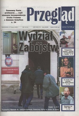 Okładka Tygodnika Przegląd 13/2000