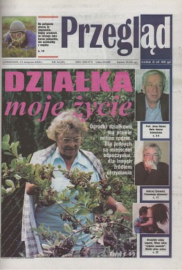 Okładka Tygodnika Przegląd 34/2000