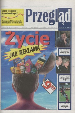 Okładka Tygodnika Przegląd 37/2000