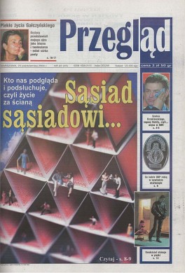 Okładka Tygodnika Przegląd 43/2000