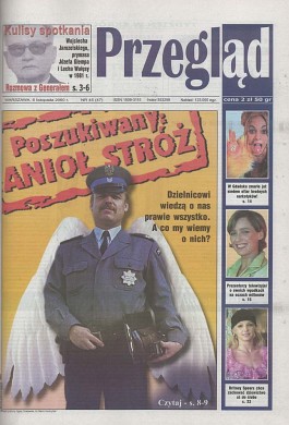 Okładka Tygodnika Przegląd 45/2000