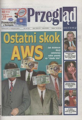 Okładka Tygodnika Przegląd 48/2000