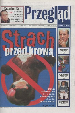 Okładka Tygodnika Przegląd 49/2000