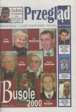 Okładka Tygodnika Przegląd 52/2000