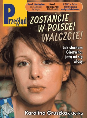 Okładka Tygodnika Przegląd 28/2006