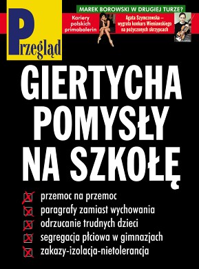 Okładka Tygodnika Przegląd 45/2006