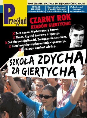 Okładka Tygodnika Przegląd 19/2007