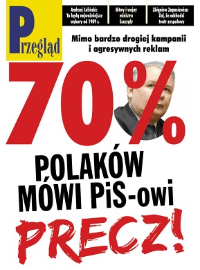 Okładka Tygodnika Przegląd 40/2007