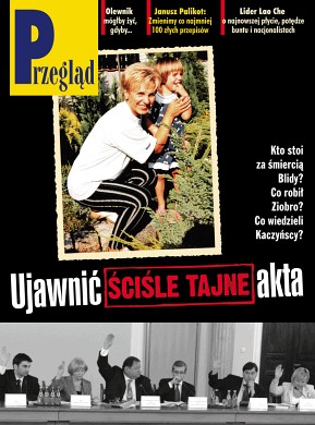 Okładka Tygodnika Przegląd 16/2008