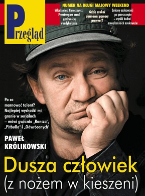 Okładka Tygodnika Przegląd 17-18/2008