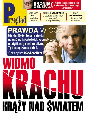 Okładka Tygodnika Przegląd 42/2008