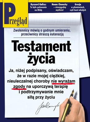 Okładka Tygodnika Przegląd 51/2008