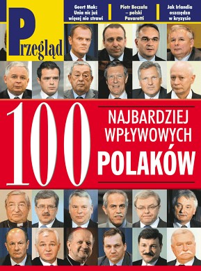 Okładka Tygodnika Przegląd 8/2009