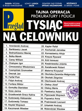 Okładka Tygodnika Przegląd 48/2012