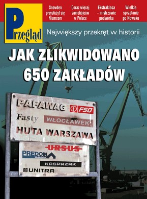 Okładka Tygodnika Przegląd 48/2013