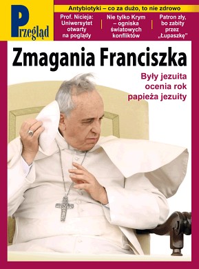 Okładka Tygodnika Przegląd 12/2014