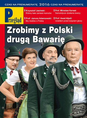 Okładka Tygodnika Przegląd 47/2015