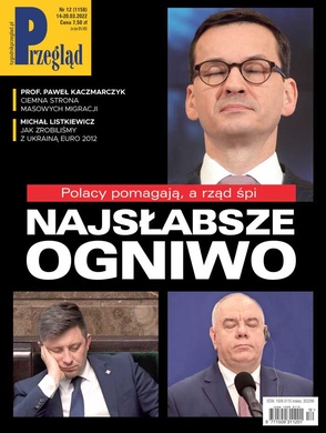 Okładka Tygodnika Przegląd 12/2022