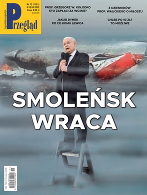 Okładka Tygodnika Przegląd 15/2022
