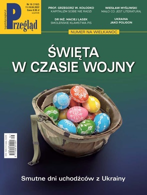 Okładka Tygodnika Przegląd 16/2022