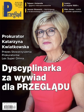 Okładka Tygodnika Przegląd 34/2022