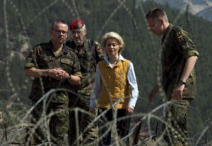 Ursula von der Leyen, niemiecka minister obrony