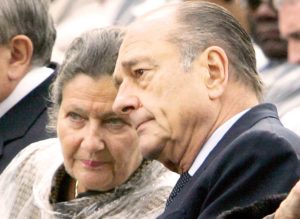 Simone Weil i Jacques Chirac, 2005
