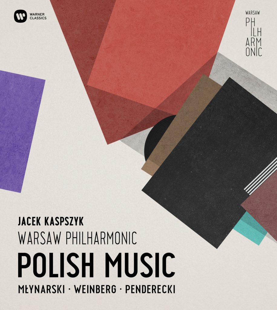 Okładka albumu „Polish Music – Młynarski, Weinberg, Penderecki”