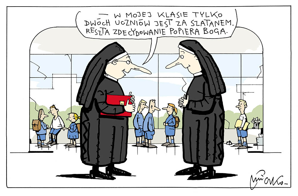 Rysunek A. Mleczki z PRZEGLĄDU nr 37/2024