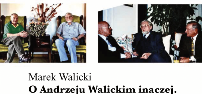 Prof. Walickiego korespondencja z bratem